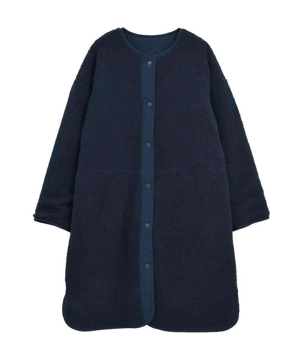 AMERICAN HOLIC あったかリバーシブルキルティングコート 