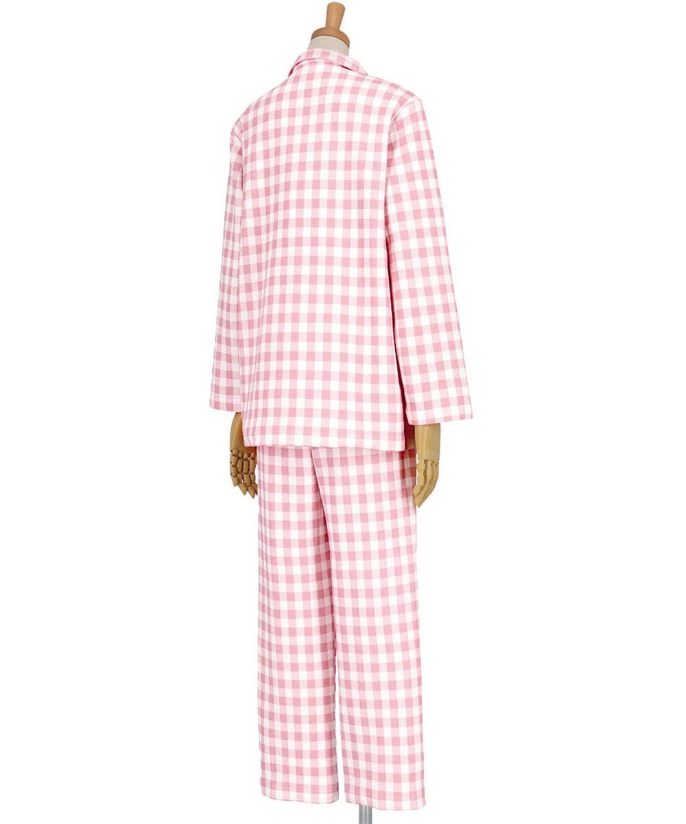 Wing パジャマ 長袖 長ズボン 綿混(本体) あったか レディース EP6017 ウイング／ワコール 