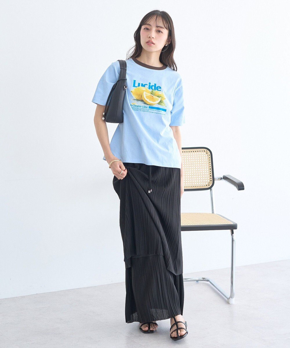 earth music&ecology 【綿100％】アソートリンガーＴシャツ 