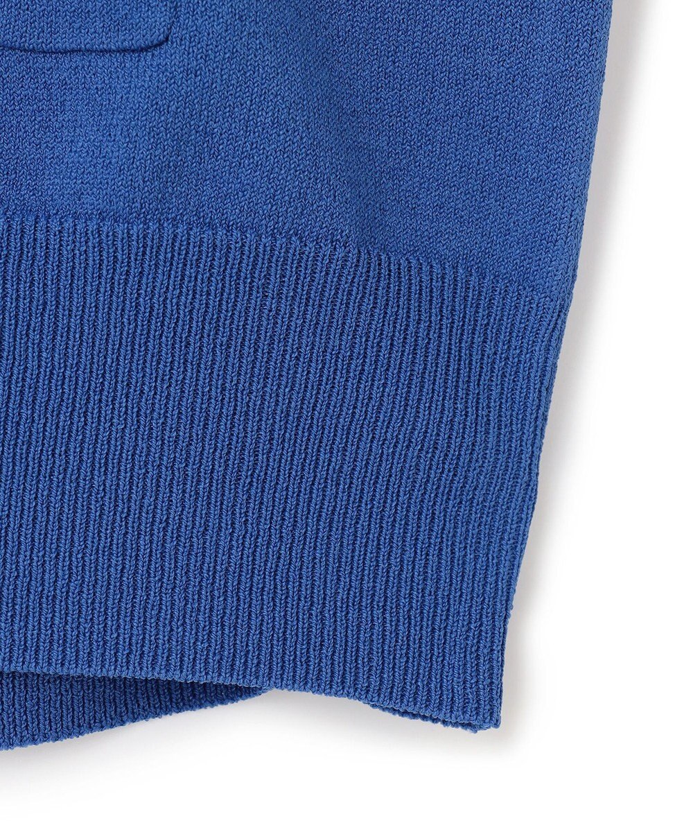 BEIGE， 【洗える】VALOIS / ジョーゼットトリム半袖カーディガン 