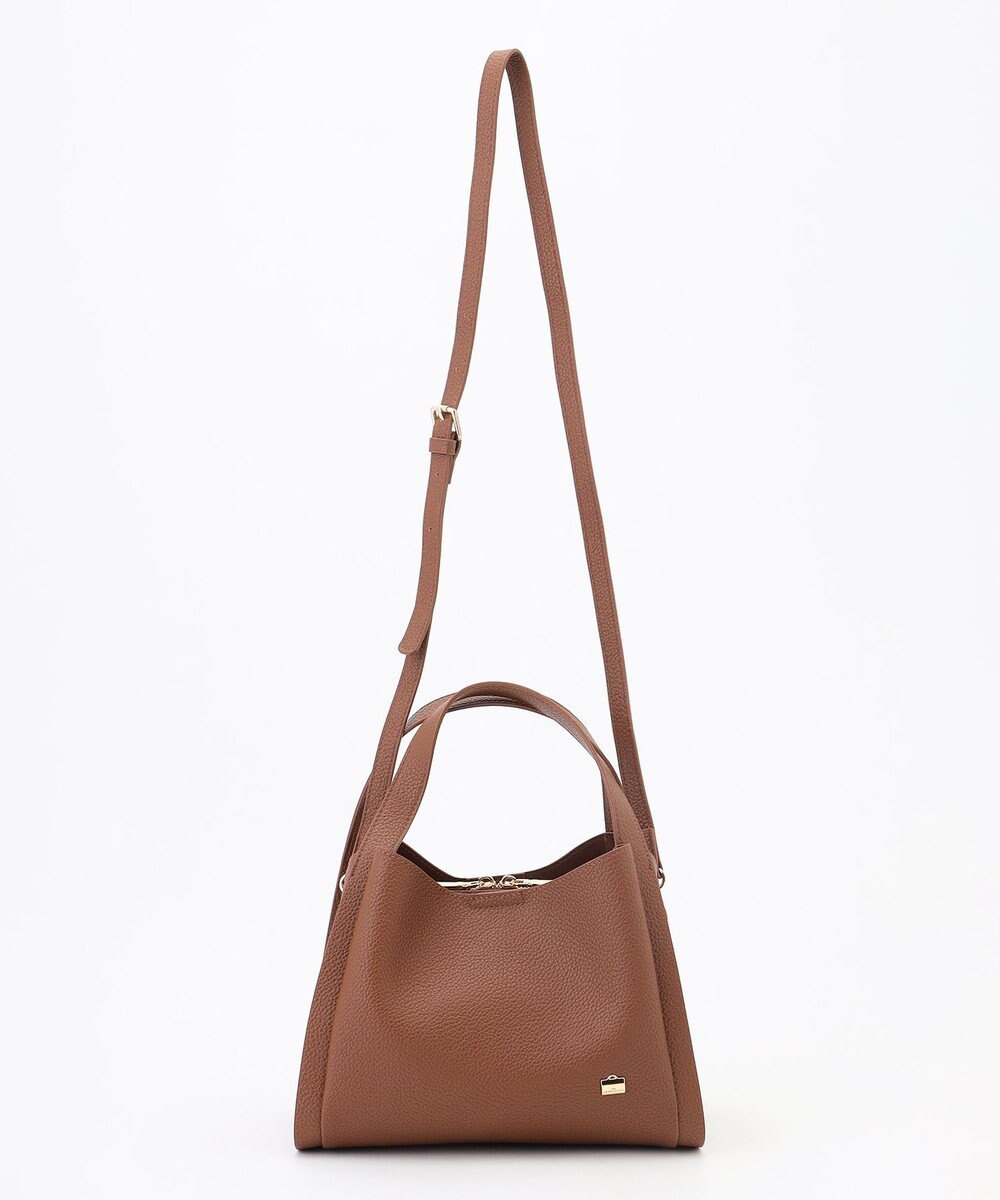 LA BAGAGERIE ソフトシュリンク2WAYハンドバッグ small 