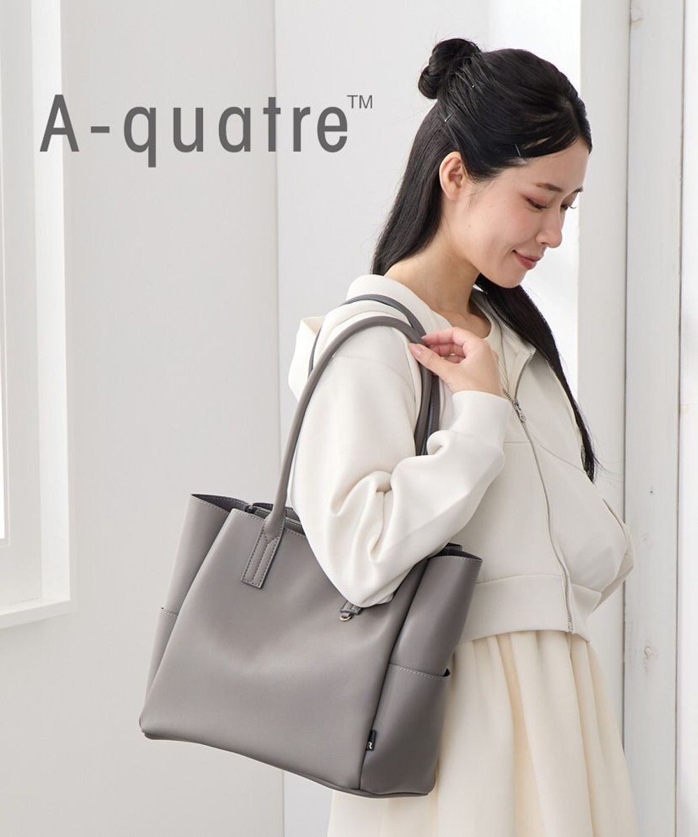 ROOTOTE 3661【きちんと感と頼れる収納力】LT.A4アーキャトルワイド.オブロング-A 