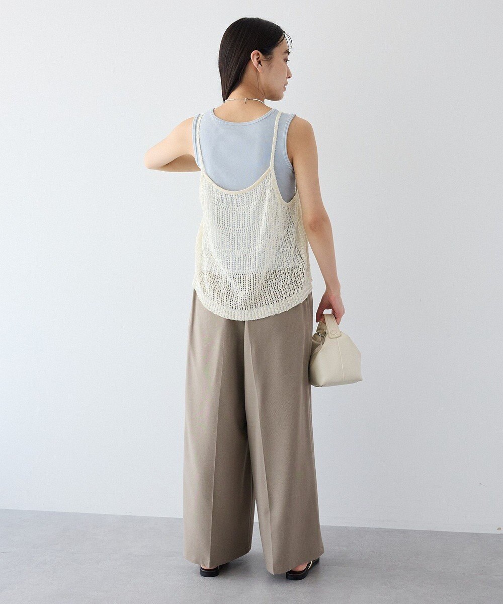 CRAFT STANDARD BOUTIQUE ノットヤーン透かしビスチェ 