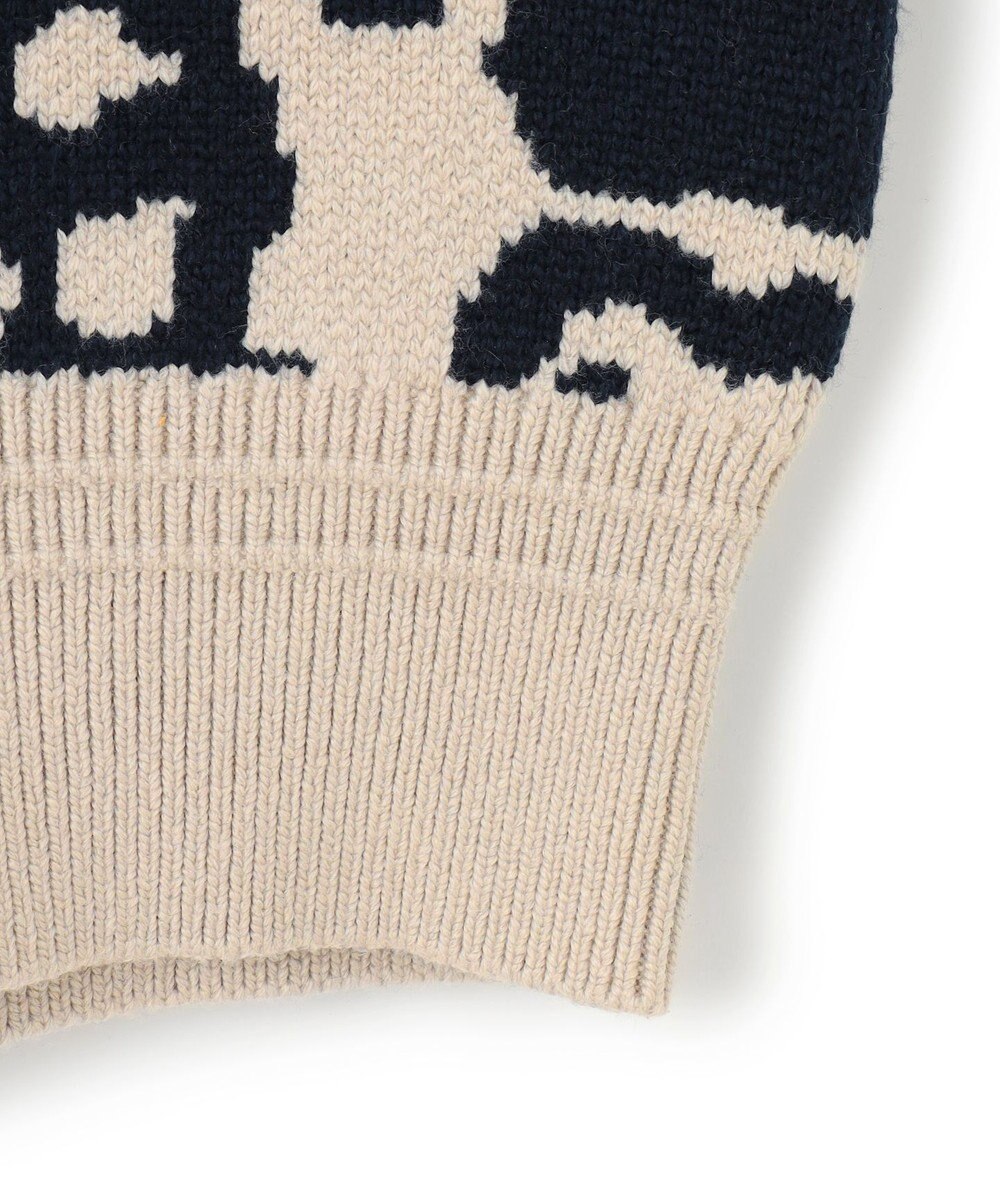 JOSEPH HOMME 【HIGH GRADE LINE】フォークアートジャガード　クルーネックニット 