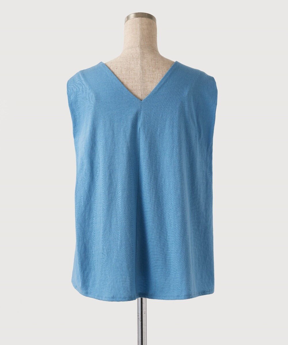 TOQUE 〈大草直子さんアドバイザー〉 【天然素材】タンギス コットン天竺ノースリーブ 