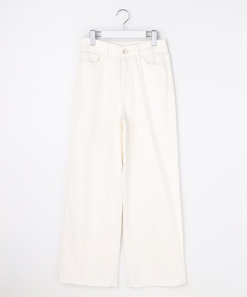 自由区 ウスカルデニムワイドストレート パンツ 