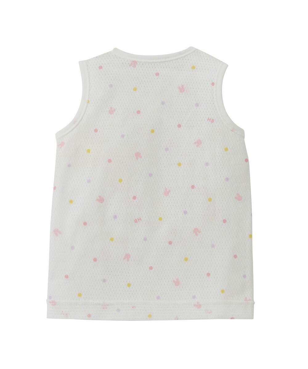 MIKI HOUSE HOT BISCUITS メッシュ短肌着2枚セット 