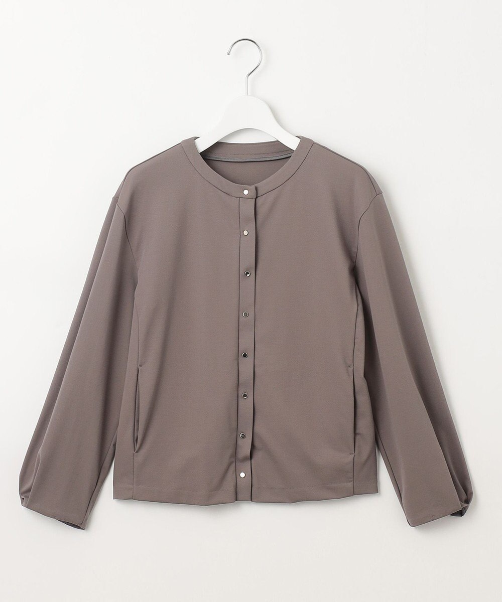 J.PRESS LADIES L 【洗える】Hari-Puru jersey カーディガン 