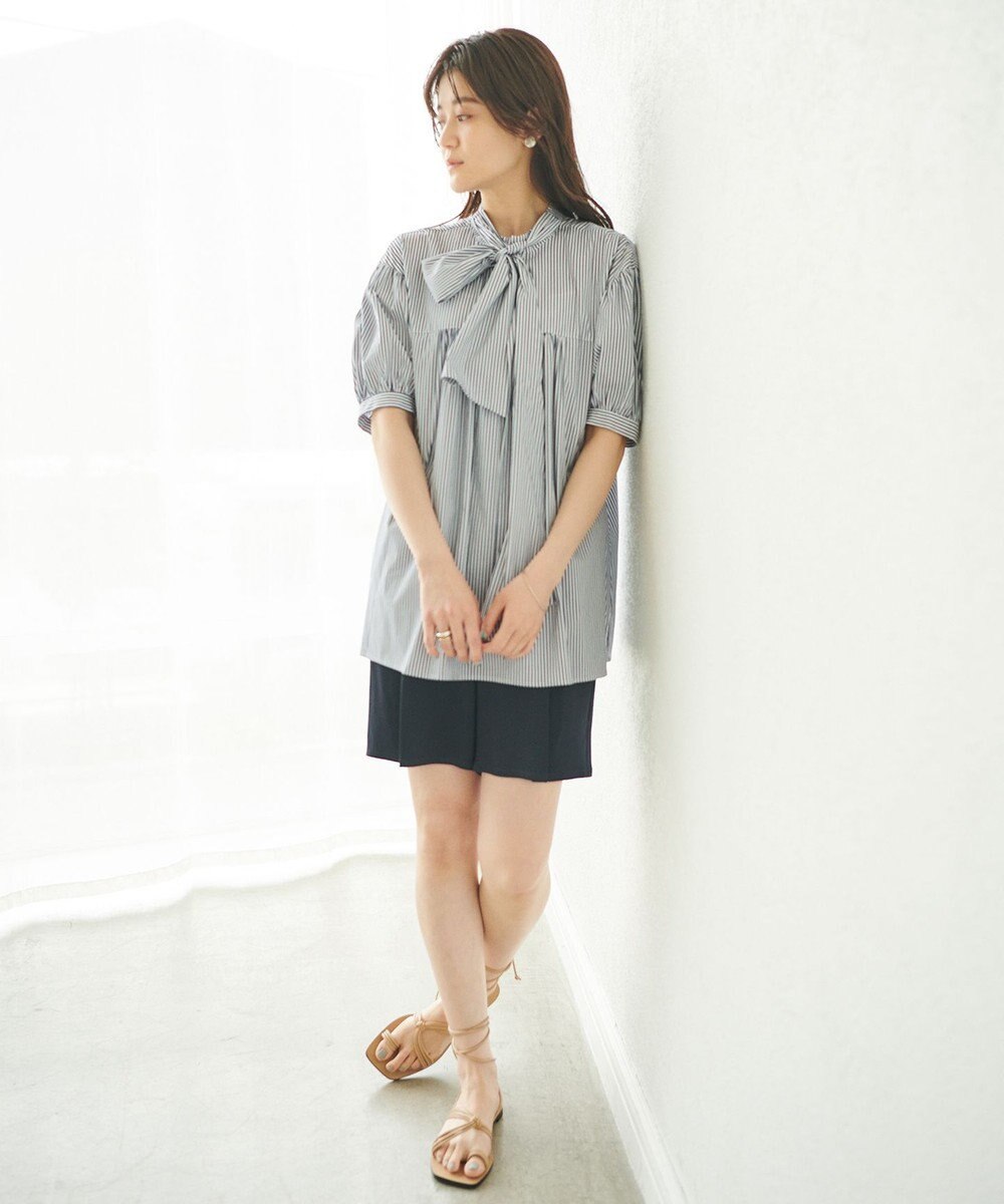 #Newans 【ANSWER for コンサバフェミニン】マルチウェイビッグリボンブラウス 