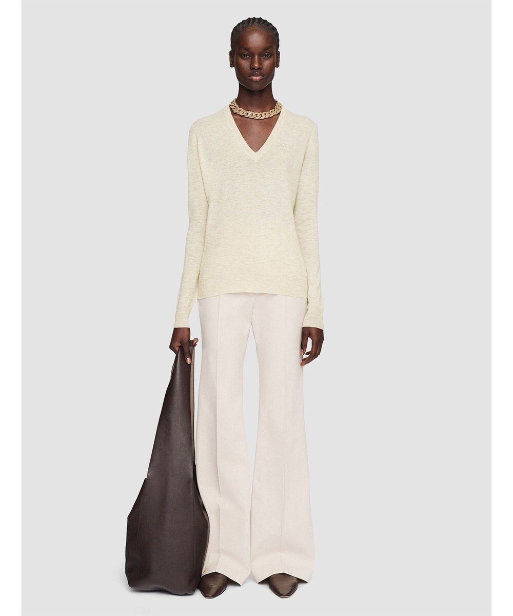 JOSEPH 【洗える】キャッシュエアー　Vネックニット 