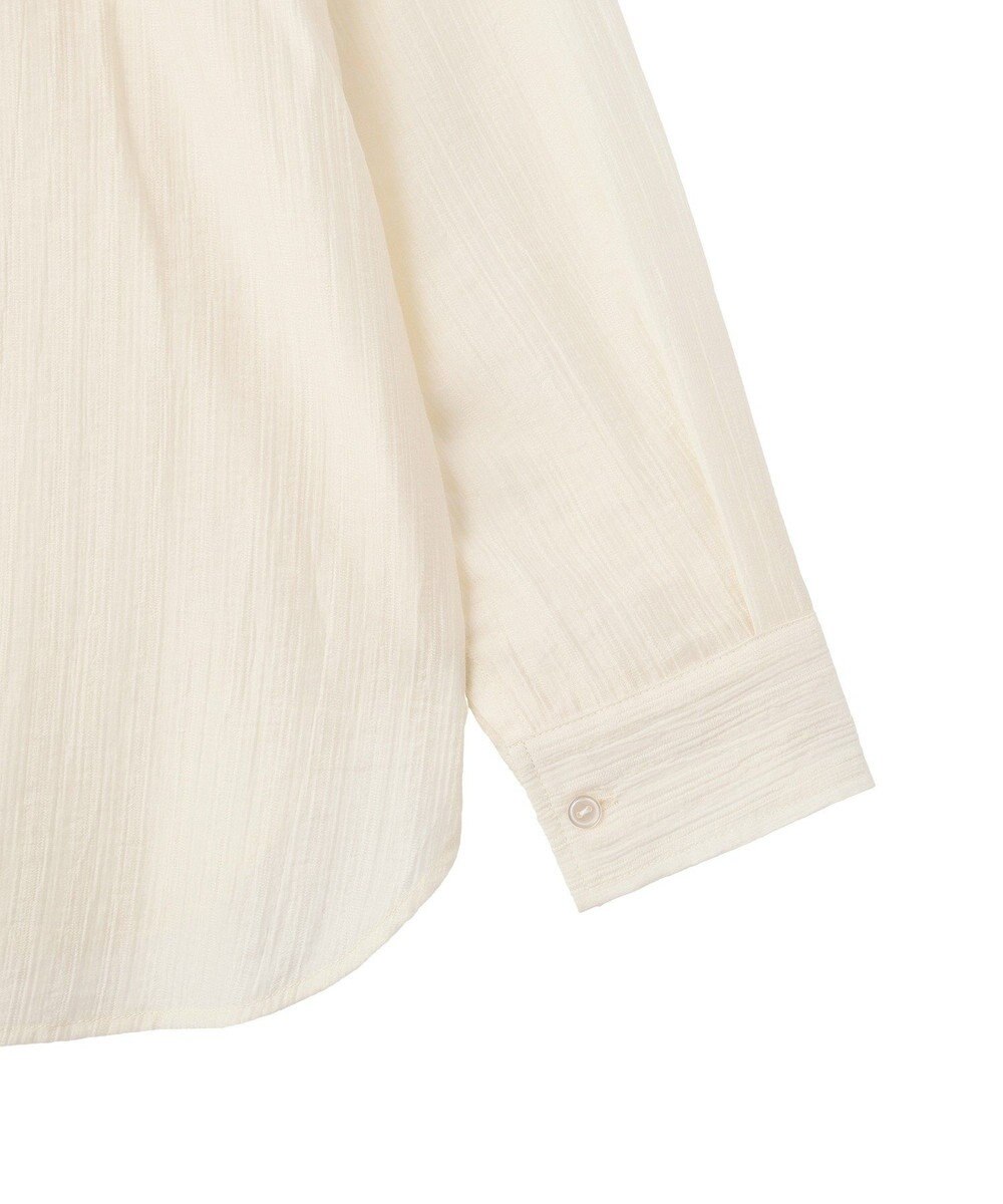 Green Parks シアーフードシャツ 