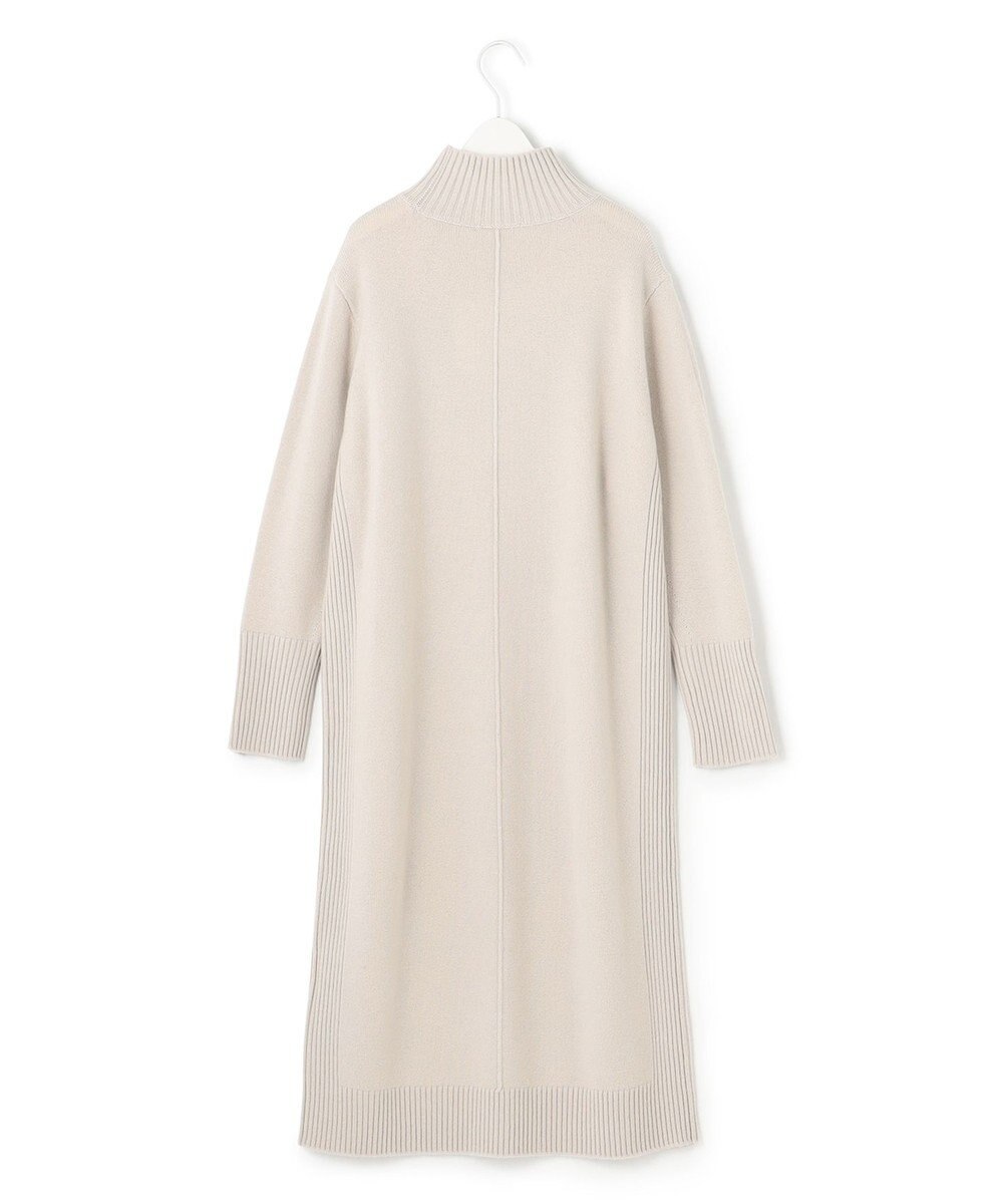 ICB L 【WEB限定カラーあり】 ソフトカシミヤミックス ハイネックワンピース 