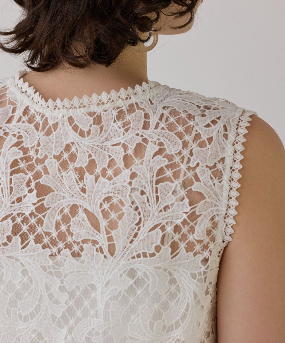 GRACE CONTINENTAL ケミカルレースストレートトップ 