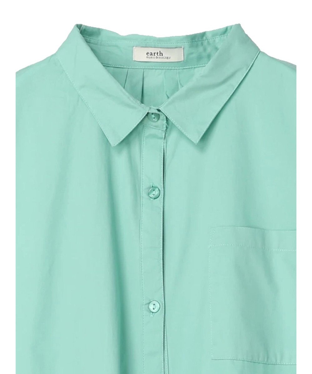 earth music&ecology ポプリンボックスシャツ 