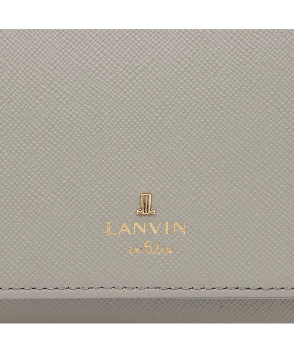 LANVIN en Bleu リュクサンブールカラー 外ボックス二つ折り財布 