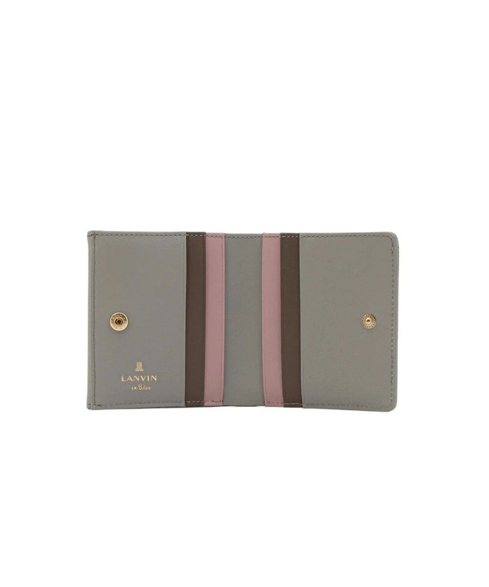 LANVIN en Bleu リュクサンブールカラー 外ボックス二つ折り財布 