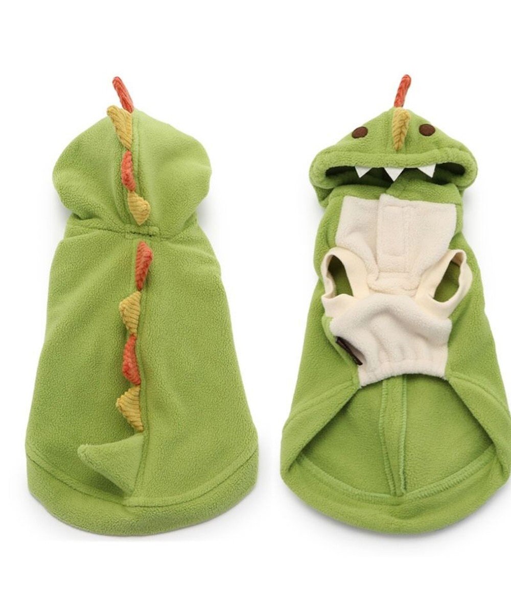 PET PARADISE ペットパラダイス フリース パーカー 《恐竜》小型犬 