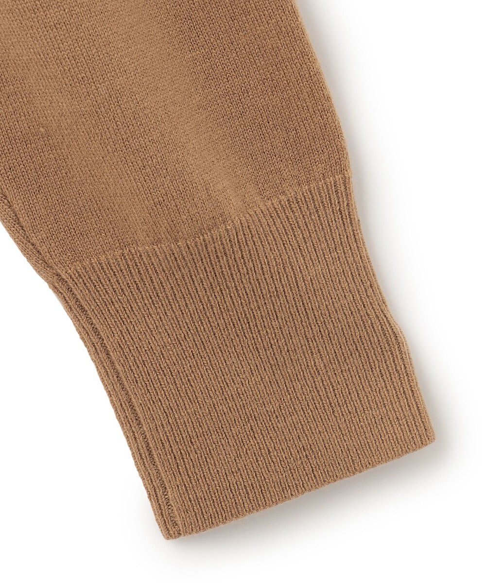 23区 【洗える】セミウーステッドウール モックネック ニット 