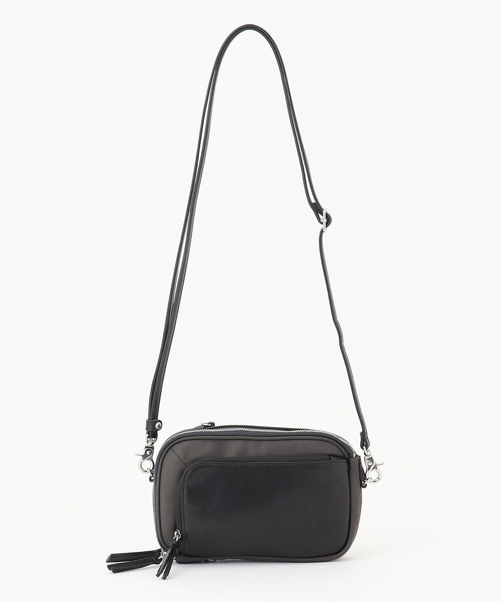 Y'SACCS ナイロン×リサイクルレザー　コンビマルチポシェット 