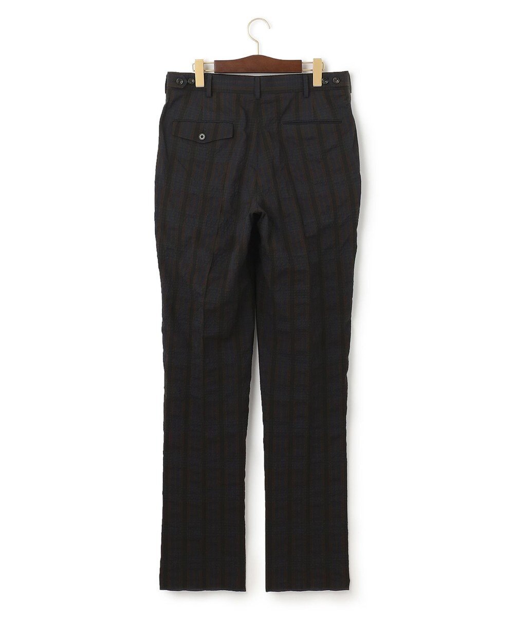 J.PRESS MEN J.PRESSアーカイヴパターン ダークチェックサッカー スラックス 