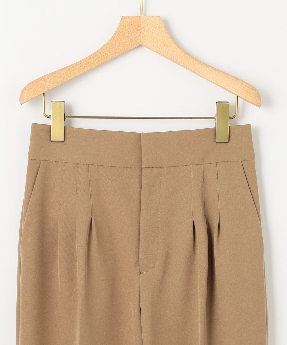 組曲 ライトダブルクロス テーパードパンツ 