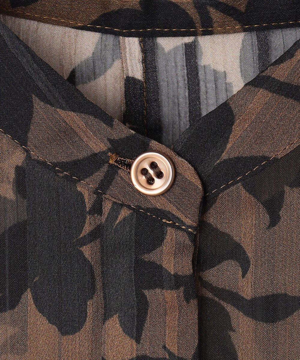 ICB 【30th ANNIVERSARY】 アーカイブフラワープリント ドルマンスリーブブラウス 