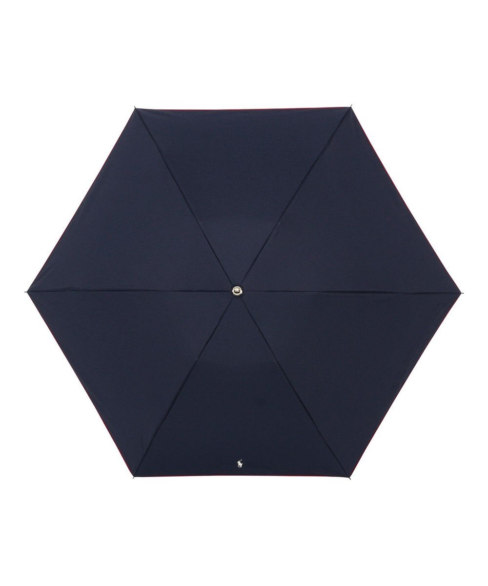 MOONBAT POLO RALPH LAUREN 晴雨兼用日傘 折りたたみ傘 ワンポイントPP／一級遮光 遮熱 UV 