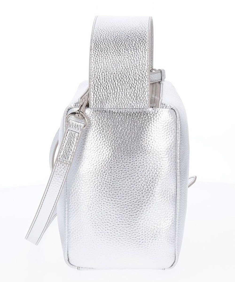 LANVIN en Bleu キューブ ダブルファスナー2wayバッグ 