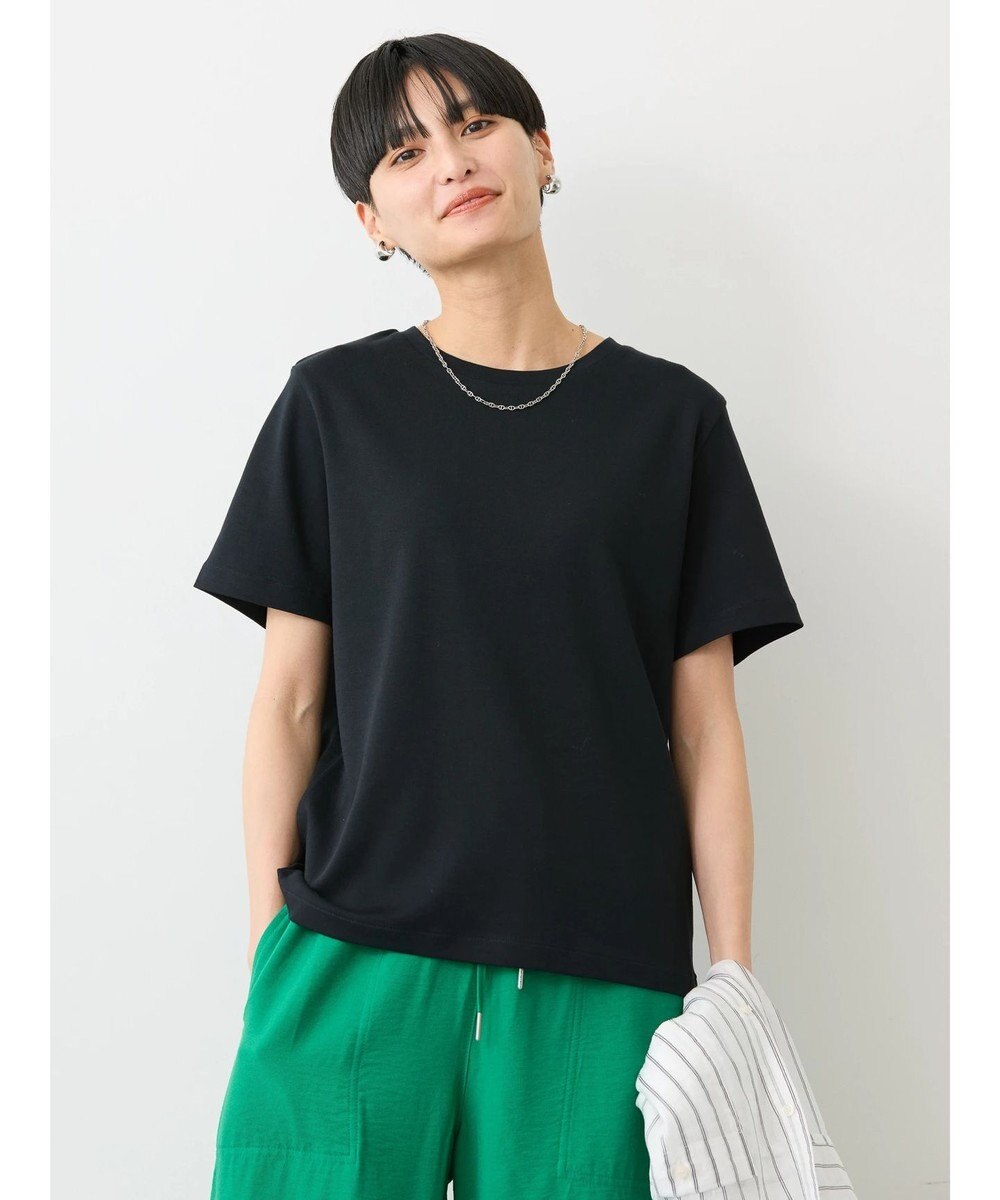 AMERICAN HOLIC キレイＣＯＴＴＯＮクルーネックカットプルオーバー 