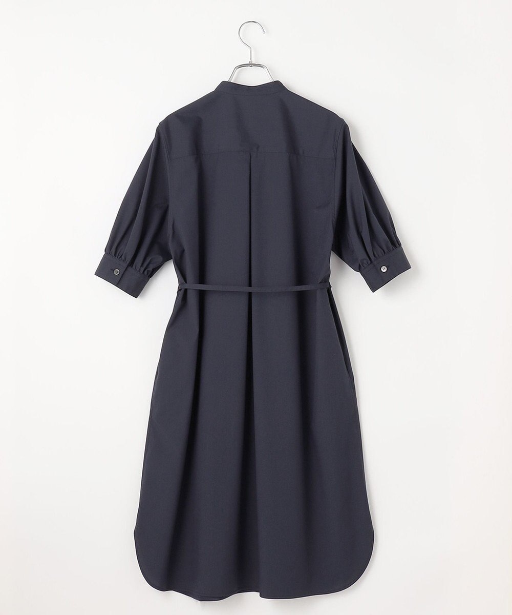 #Newans 【ANSWER for 骨格ストレート】バンドカラーシャツワンピース 