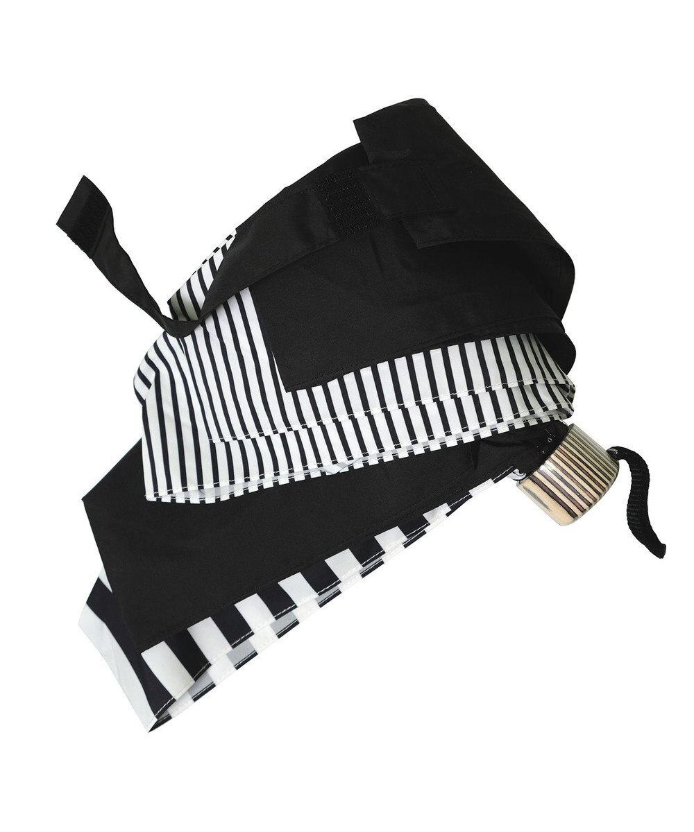 +RING 【UVカット90%以上】【簡単開閉】【数量限定】レディース向け  晴雨兼用折傘 53cm BLK-STP T1250 