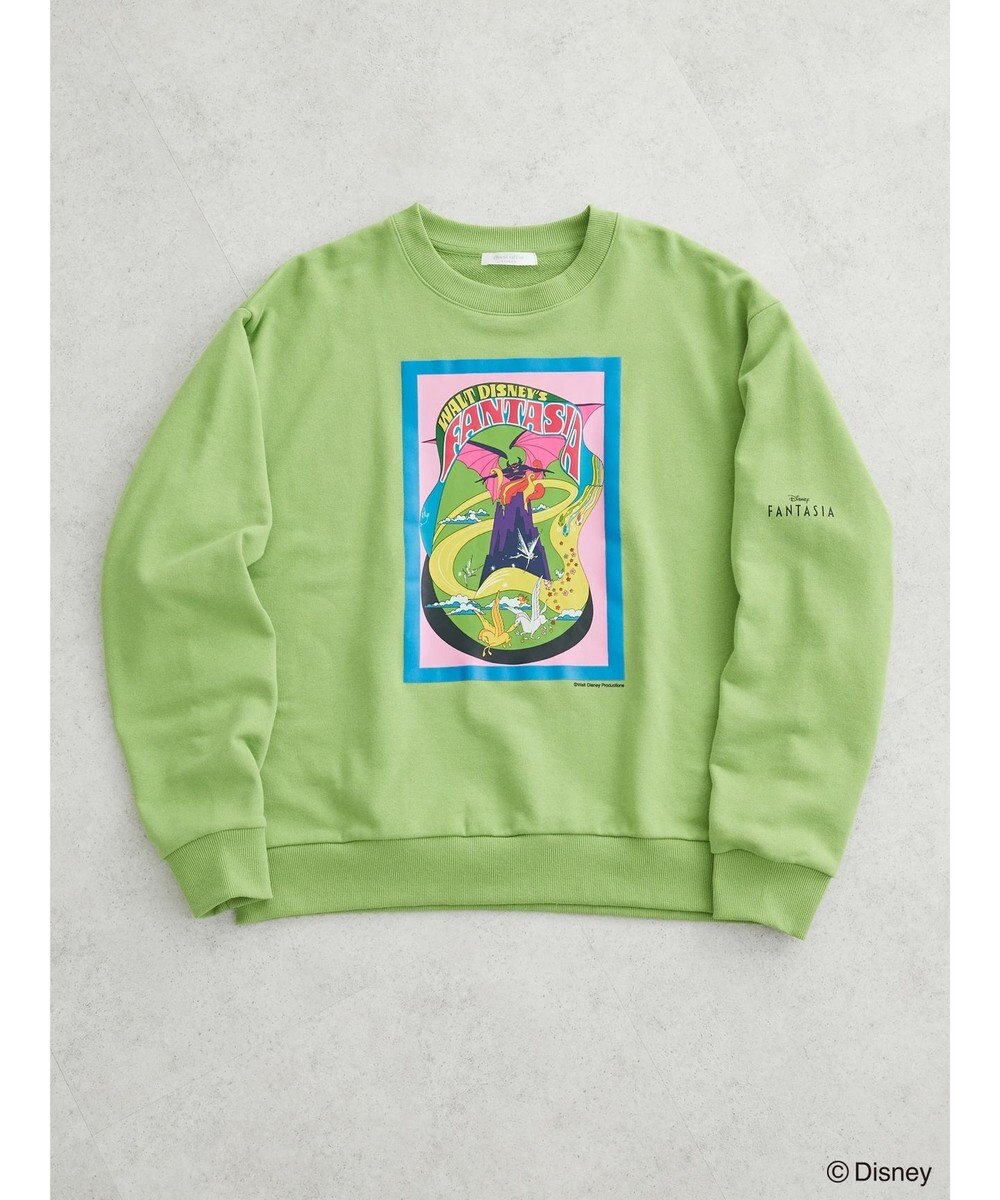 Green Parks ＦＡＮＴＡＳＩＡ／ポスタープリント裏毛プルオーバー 