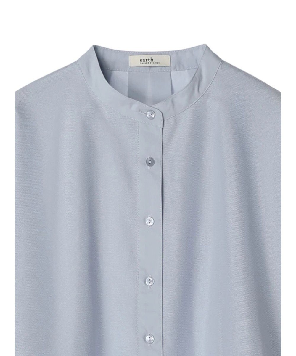 earth music&ecology チュールレイヤードシャツ 