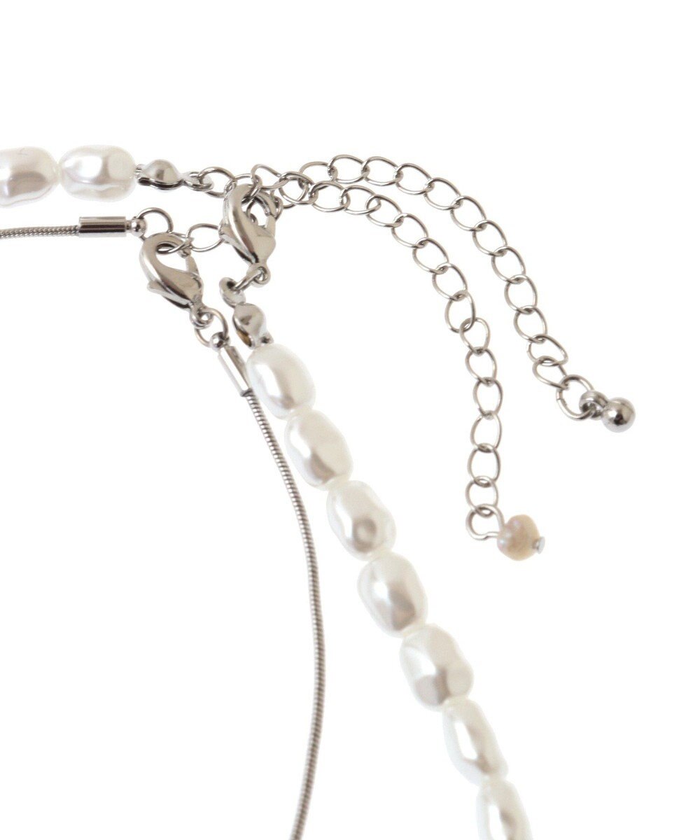 Green Parks ｅｖｅｒｙｗａｌｋ．３ＷＡＹリボンパールネックレス 