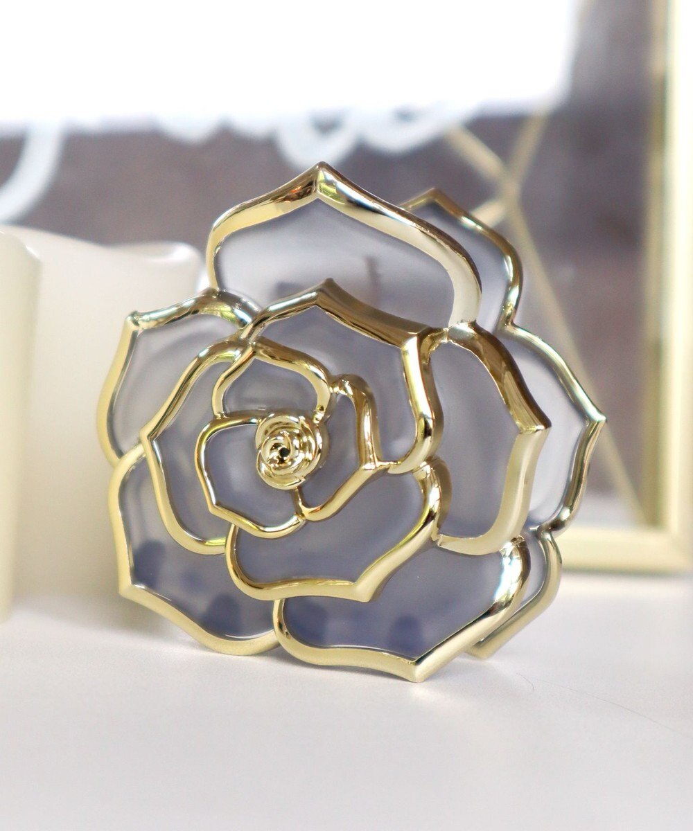 Tiaclasse ローズモチーフヘアクリップ 