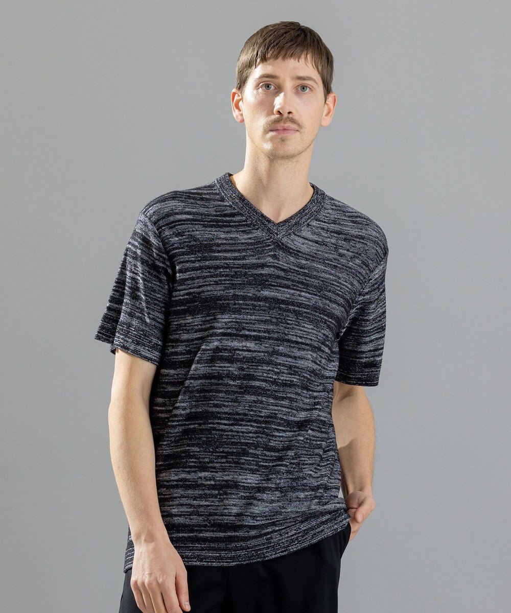 JOSEPH HOMME シャイニースラブブークレ　ニットＴシャツ 