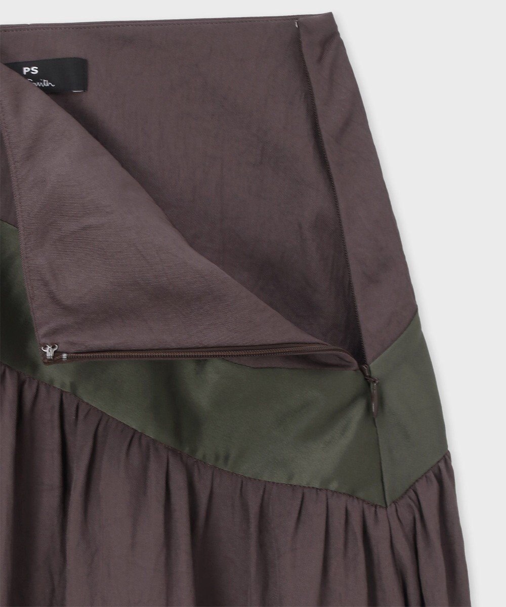 Paul Smith ウィメンズ アセテート ギャザースカート 