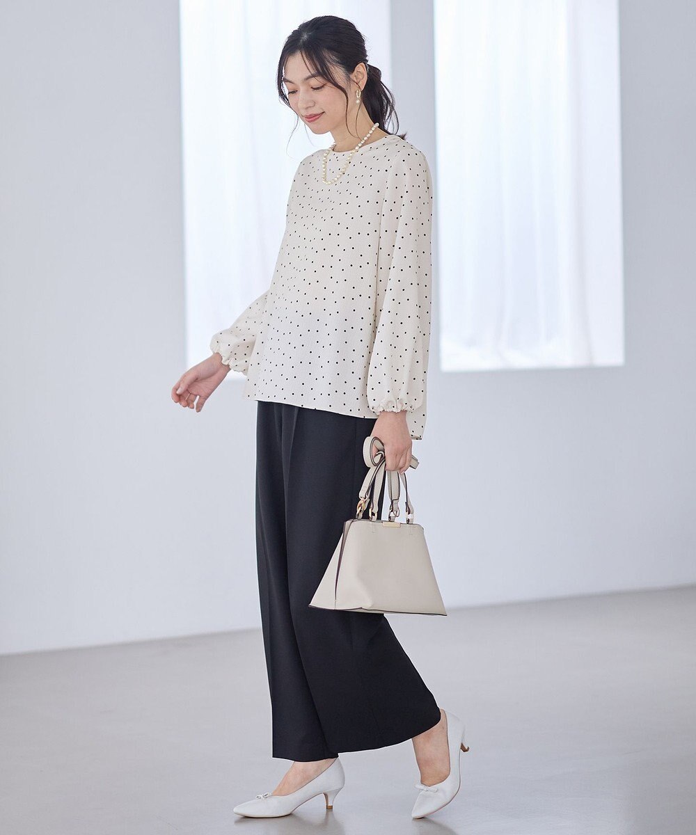 ANY ポコポコバルーン袖ブラウス 