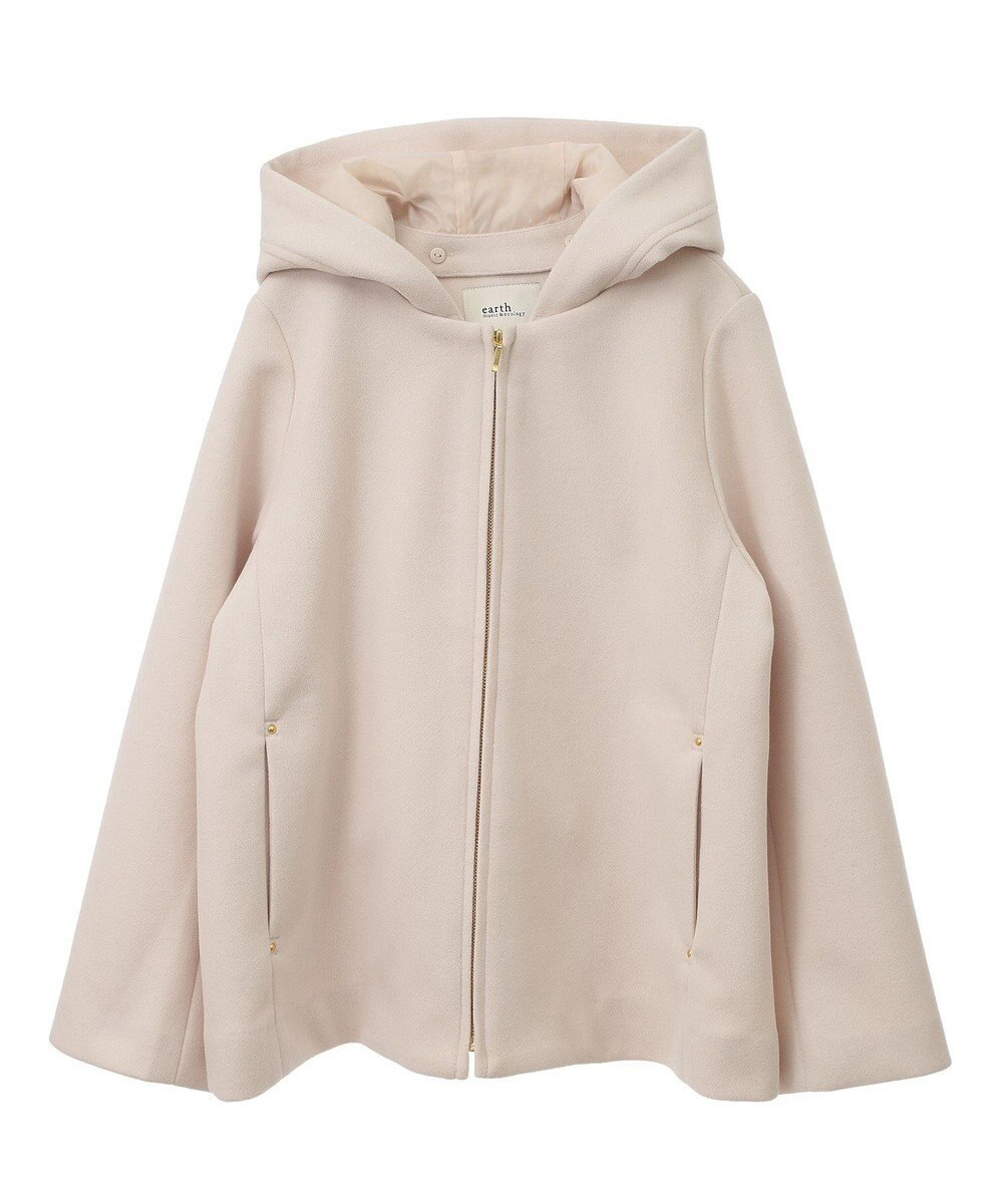 earth music&ecology ２Ｗａｙフードショートコート 