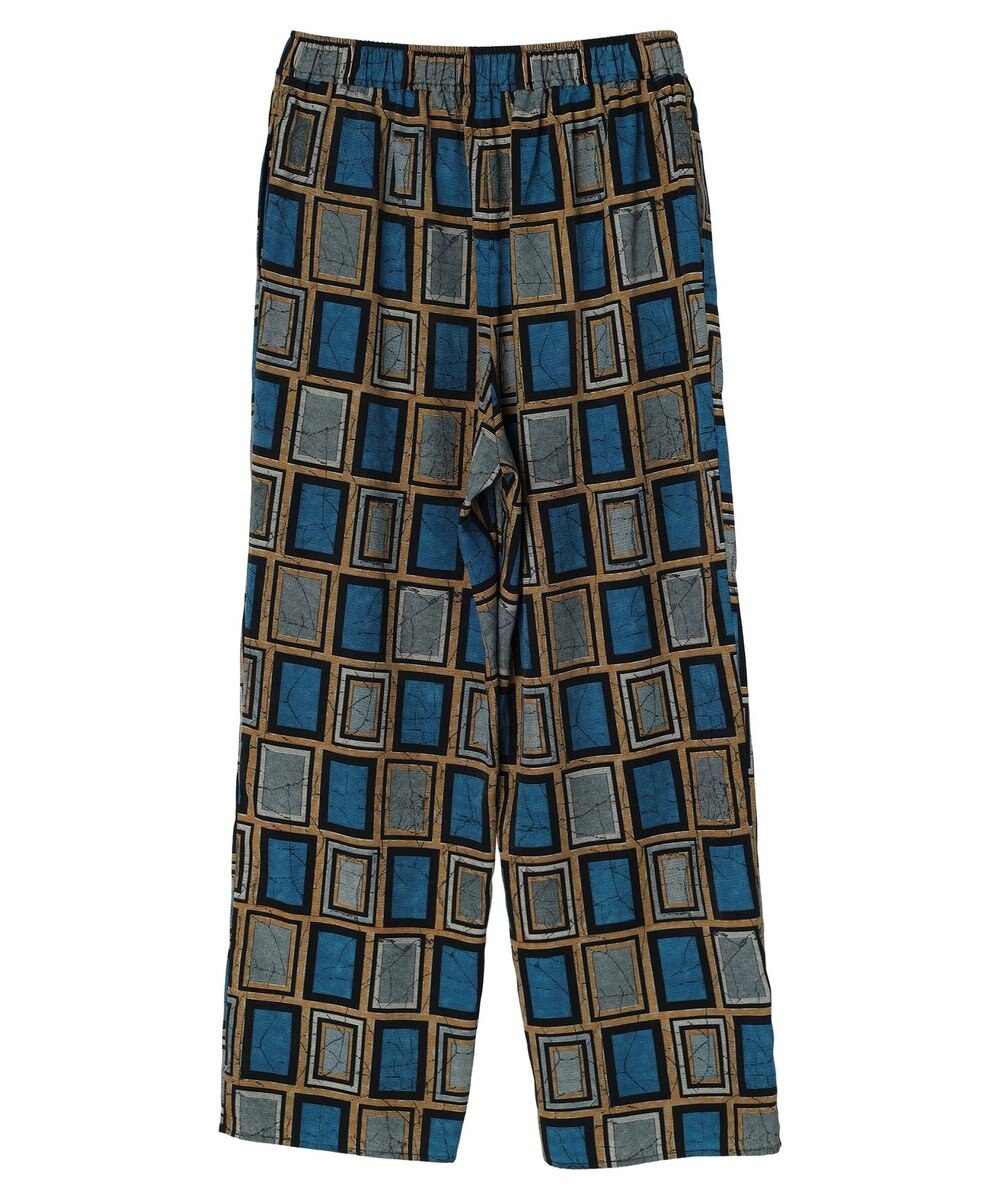 Green Parks アフリカン柄イージーパンツ 