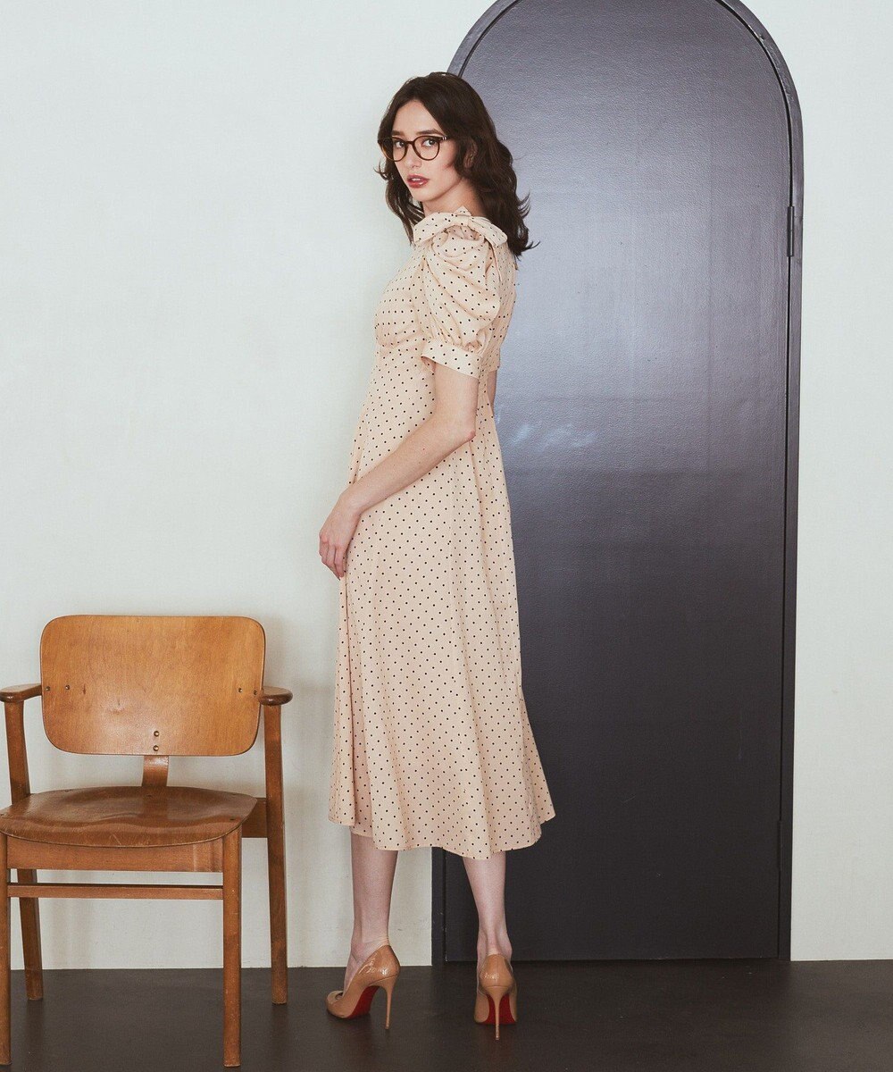 Maison de FLEUR ドットワンピース 