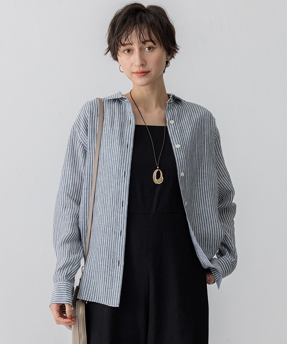 23区 LIBECO ベーシック シャツ 