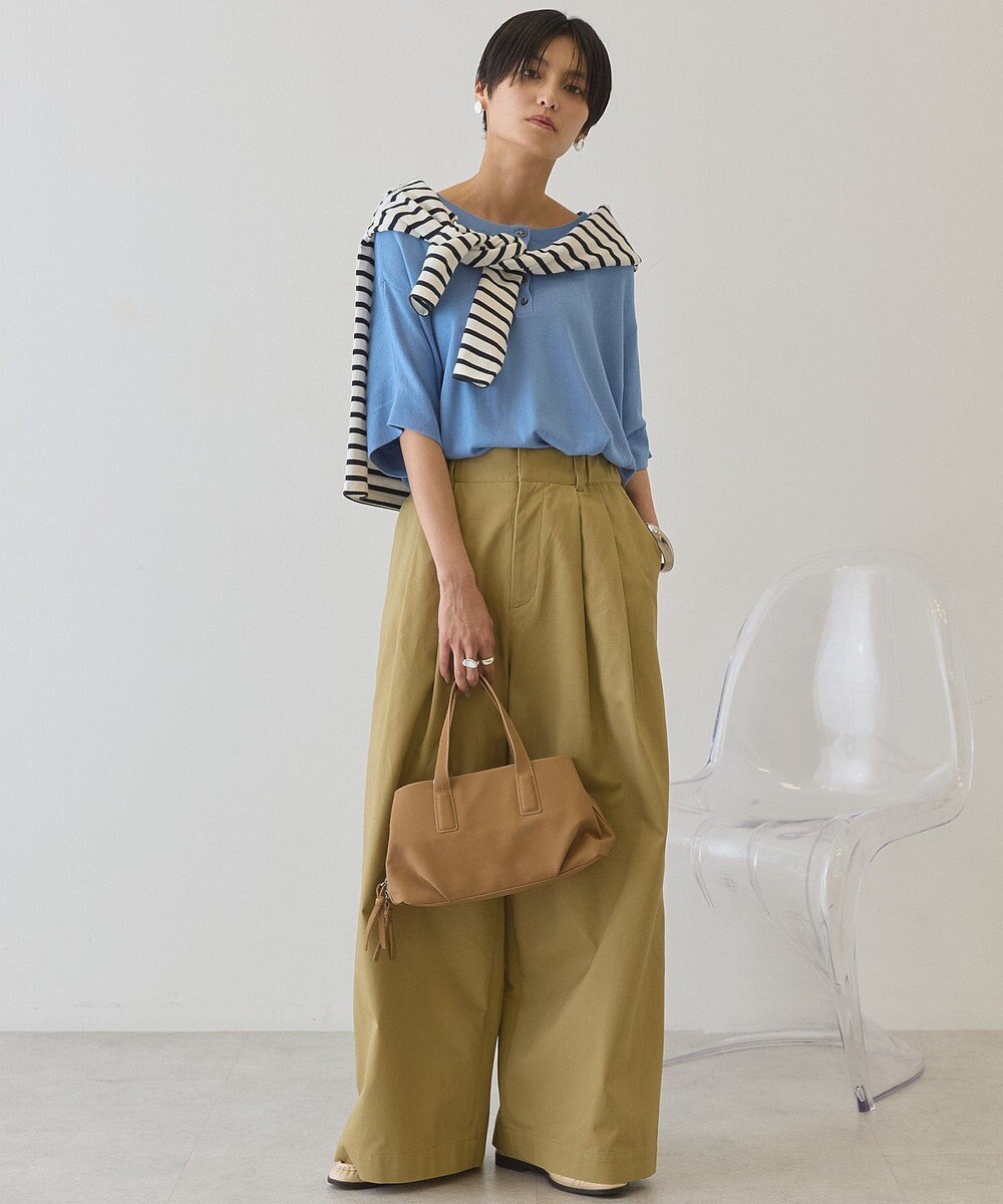 AMERICAN HOLIC 【前後2WAY】ポンチョニット 