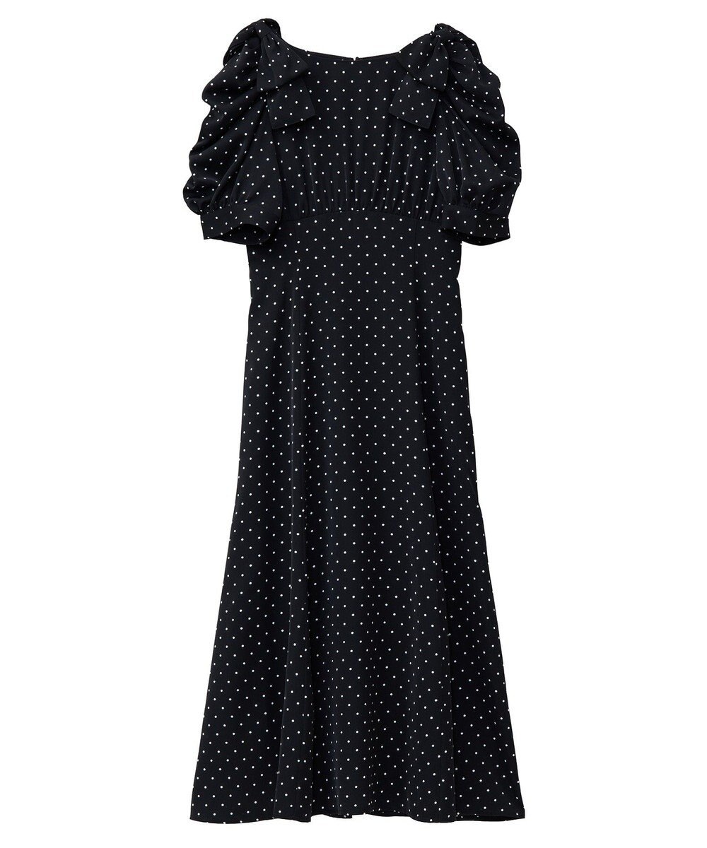 Maison de FLEUR ドットワンピース 