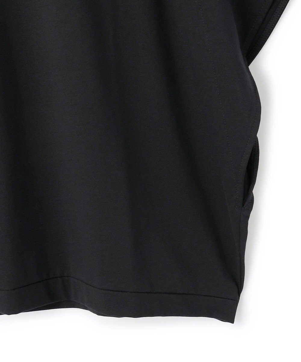 BEIGE， DIOP / スビンコットン ドレープTシャツ 