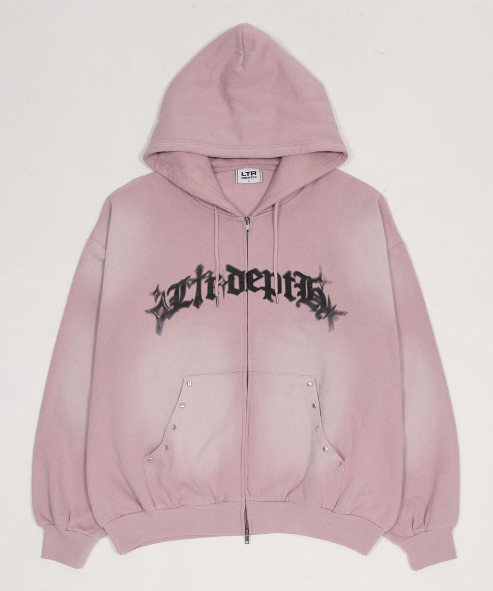 WEGO グラフィックZIPパーカー 