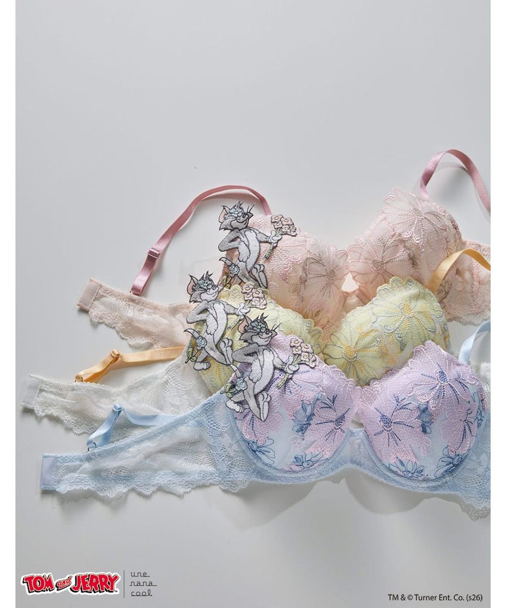 une nana cool トムとジェリー × une nana cool ワイヤーブラ 