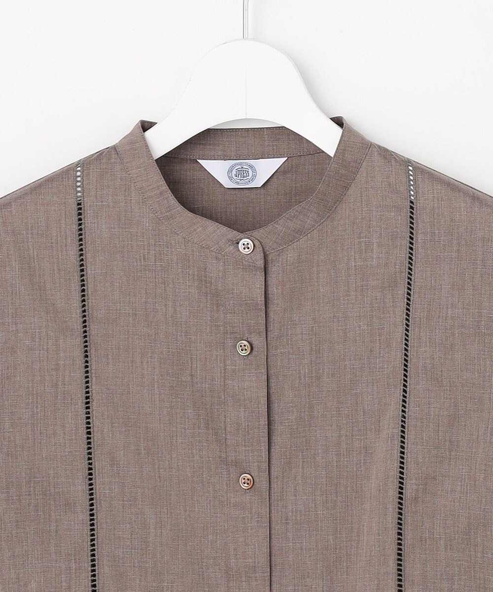 J.PRESS LADIES S 【WEB限定カラーあり・一枚で着映え】ラミー ポプリン ボクシーシャツ 