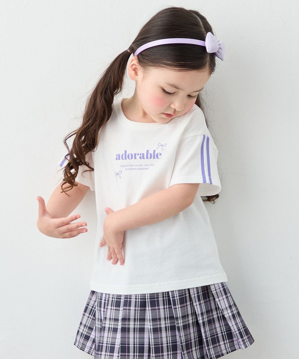 ANY KIDS 【一部店舗/WEB限定】【綿100%】プリント 半袖Tシャツ 