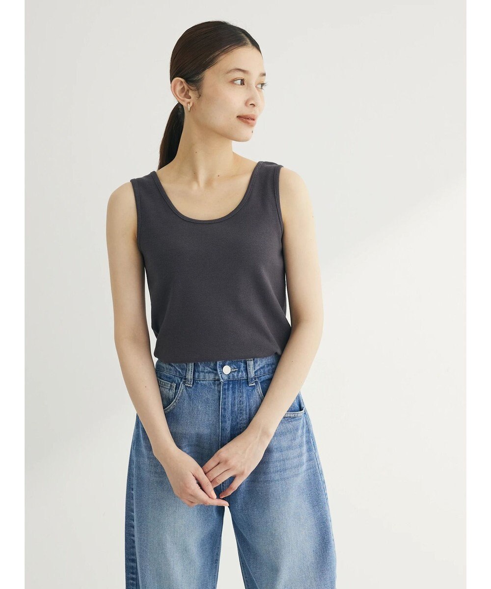 Green Parks BESTPRICE 2WAYリブタンクトップ 